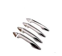 HETEVSCCK Pour Hyundai I30 2012 2013 2014 2015 2016 Couverture De Poignée De Porte De Voiture Garniture Set Autocollants Styling (No button 2)