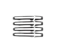 HETEVSCCK Pour Jaguar XF/XFL X260 XE/XEL X760 Pour F-Pace Pour F Pace X761 Pour E-Pace ABS Poignée Porte Voiture Garniture Cadre Décoratif (1)