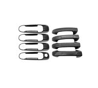 HETEVSCCK Pour Jeep Pour Grand Cherokee WK 2006 2007 2008 2009 2010 Couvercle Poignée Porte De Voiture Protecteur Anti-rayures (3)