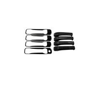 HETEVSCCK Pour Jeep Pour Grand Cherokee WK 2006 2007 2008 2009 2010 Couvercle Poignée Porte De Voiture Protecteur Anti-rayures (2)