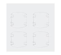 HETEVSCCK Pour Jeep Pour Renegade Pour Boussole Pour Patriot Pour Liberté Pour Grand Cherokee Porte Voiture Film Anti-rayures Pare-chocs Protecteur Autocollant (2)