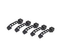 HETEVSCCK Pour Jeep Pour Wrangler JK 2007 2008 2009 2010 2011 2012 2013 2014 2015 2016 2017 3 Pièces/5 Pièces Ensemble Poignées Porte Extérieures Voiture (5Pcs)