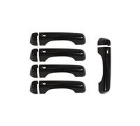 HETEVSCCK Pour Jeep Pour Wrangler JL 2018+ Voiture Extérieur Côté Porte Poignée Hayon Poignée Décoration Couverture Autocollants (7)