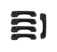 HETEVSCCK Pour Jeep Pour Wrangler JL 2018+ Voiture Extérieur Côté Porte Poignée Hayon Poignée Décoration Couverture Autocollants (8)