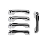 HETEVSCCK Pour Jeep Pour Wrangler JL 2018+ Voiture Extérieur Côté Porte Poignée Hayon Poignée Décoration Couverture Autocollants (6)
