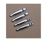 HETEVSCCK Pour Kia Pour Ceed Pour Cee'd 2006 2007 2008 2009 2010 2011 2012 Autocollant Garniture Couverture Poignée De Porte De Voiture (2 keyhole)