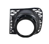 HETEVSCCK Pour Land Rover Pour Range Rover Pour Vogue L322 2010 2011 2012 Voiture Pare-chocs Avant Antibrouillard Grille Couverture Cadre Garniture (Black 1pc right)