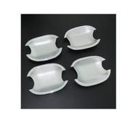 HETEVSCCK Pour Peugeot 207 308 407 3008 Pour Citroën C4 C6 Pour Jumpy ABS Style Voiture Chrome Couvercle Poignée Porte Latérale Et Couvercle De Bol De Porte (Door Bowl Covers)