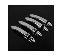 HETEVSCCK Pour Pilote Pour Passeport 2019 2020 2021 2022 Poignée De Porte Latérale De Voiture Couverture Autocollant Style (2 buttons 2)