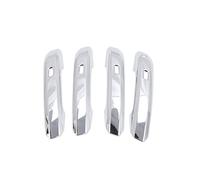 HETEVSCCK Pour Q5 2018 2019 2020 Couvercle Poignée Porte Latérale En Plastique ABS Garnitures Décoration Voiture Extérieur (2)
