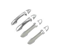 HETEVSCCK Pour Siège Pour Tarraco 2018 2019 2020 2021 Chrome Poignée De Porte Couverture Garniture Autocollant Superpositions Style (1 buttons)