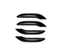 HETEVSCCK Pour Tesla Pour Modèle 3 Pour Modèle Y 2017-2021 2022 Autocollant Poignée Porte Voiture Refit Garniture Couvercle Protection Poignée Porte (3)