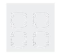 HETEVSCCK Pour Toyota Pour C-HR Pour Prius Pour Corolla Pour Camry Pour Vios Pour Yaris Pour Venza Pour RAV4 Porte Voiture Anti-rayures Pare-chocs Protecteur (1)