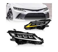 HETEVSCCK Pour Toyota Pour Camry 2018 2019 2020 2021 2022 Huitième Génération Ensemble De Phares De Feux De Jour Direction À Eau Lentille LED (Right hand drive)
