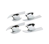 HETEVSCCK Pour Toyota Pour Corolla E120 E130 2001 2002 2003 2004 2005 2006 2007 Chrome Poignée Porte Voiture Couverture Bol Garniture Styling Autocollant (Bowl)
