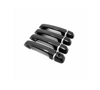 HETEVSCCK Pour Toyota Pour Land Cruiser Pour Prado FJ150 150 2010-2020 Poignée Porte Latérale Voiture Bol Décor Autocollant Revêtement D'habillage (3 hole 1)