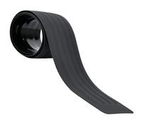 HETEVSCCK Protection Seuil Porte Voiture Caoutchouc PVC Noir Autocollant Anti-Rayures Anti-Collision pour Pare-Chocs Arrière Protection Pare Choc Voiture(90x8cm)