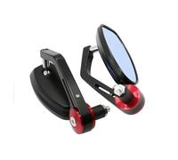 HETEVSCCK Rétroviseur Moto en Alliage D'aluminium pour Benelli TRK 502X TNT 125 BN125 pour Leoncino 500 502C(Red)