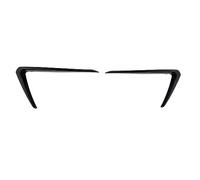 HETEVSCCK Séparateur Pare-chocs Avant Pour VW Pour GOLF 7 MK7 GTi 2013 2014 2015 2016 Couvercle Phare Antibrouillard Garniture Ventilation Kit Carrosserie À Rabat (2PCS Upper Splitter)