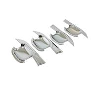 HETEVSCCK Voiture Extérieur Extérieur Poignée Porte Attraper Couvre Capuchon Porte Bol Protection Autocollant 4 Pièces Pour Peugeot 2008 II 2020 2021