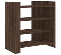 HETFTJN Buffet Bas Meuble de Rangement Salon Commode Design Classique en Bois d'Ingénierie Armoire avec Portes pour Salle à Manger et Entrée Chêne Marron 73,5 x 35 x 75 cm