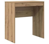 HETFTJN Bureau Compact 70 x 40 x 76 cm, Table d'Ordinateur en Bois d'Ingénierie pour Petit Espace, Console de Travail Moderne pour Bureau, Chambre, Salon, Chêne Artisanal