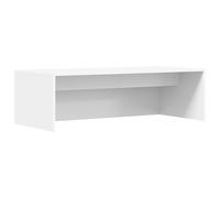 HETFTJN Bureau Mural Blanc 100 x 45 x 30 cm, Table Suspendue en Bois d'Ingénierie pour Bureau à Domicile et Petits Espaces, Console Flottante Moderne Gain de Place