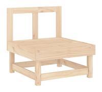 HETFTJN Canapé de jardin, en pin non traité, 61 x 60 x 62 cm, design à lattes, pour extérieur, salon, balcon, peu encombrant, modulaire, pour terrasse, jardin, petit canapé