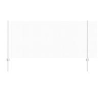 HETFTJN Clôture de jardin argentée 50 m x 100 cm - Éléments en acier moderne - Brise-vue - Robuste - Pour jardin, balcon, extérieur