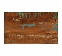 HETFTJN Dessus de Table Rectangulaire 40x30 cm en Bois Massif Récupéré, Plateau de Remplacement Rustique Épaisseur 3,8 cm pour Table de Salle à Manger, Bureau et Meuble Café