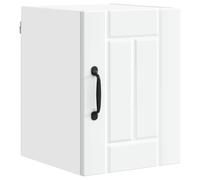 HETFTJN Meuble de Cuisine Lucca Blanc - Façade de Lave-Vaisselle ou Caisson Mural - 30 x 31 x 40 cm - Bois d'Ingénierie Robuste - Design Moderne et Minimaliste pour Rangement