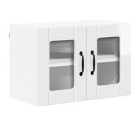 HETFTJN Panneau de Lave-Vaisselle Lucca 60x31x40 cm, Façade de Cuisine en Bois d'ingénierie, Finition Blanc Brillant, Design Moderne et Minimaliste pour aménagement intérieur, Montage requis