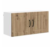 HETFTJN Panneau de Lave-Vaisselle Lucca en Bois d'Ingénierie, Façade de Cuisine Moderne Coloris Chêne Artisanal, Habillage Décoratif Robuste pour Aménagement Intérieur, 80 x 31 x 40 cm