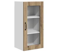 HETFTJN Panneau de Lave-Vaisselle Lucca en Bois d'ingénierie, Habillage pour Appareil encastrable et Meuble de Cuisine Moderne, Finition chêne Artisanal, Dimensions 40 x 31 x 80 cm