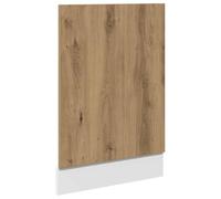 HETFTJN Panneau de Lave-Vaisselle Lyon 45 x 67 cm, Façade pour Lave-Vaisselle intégrable, Habillage de Cuisine en Bois d'ingénierie, Chêne Artisanal, Panneau décoratif Finition Bois