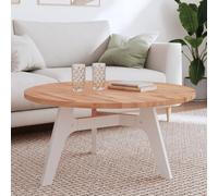 HETFTJN Plateau de table rond 90 cm en bois de hêtre massif laqué 2,5 cm d'épaisseur Plateau de table moderne en bois de table basse DIY Plan de travail pour salon, salle à manger, bureau, balcon
