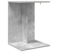 HETFTJN Table d'appoint Gris Béton 45 x 40 x 62,5 cm, Bout de Canapé Moderne en Bois d'Ingénierie, Petite Table Basse et Chevet pour Salon, Chambre et Petits Espaces