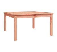 HETFTJN Table de jardin 82,5 x 82,5 x 45 cm en bois massif Douglas résistant aux intempéries avec aspect moderne Table de balcon peu encombrante pour jardin, balcon et salon