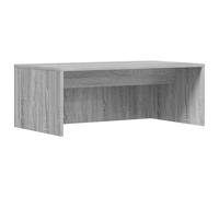 HETFTJN Table murale gris Sonoma 80 x 45 x 30 cm - En bois - Design flottant moderne et peu encombrant - Pour la maison, le bureau, la chambre à coucher, le salon