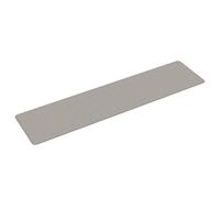HETFTJN Tapis de Couloir Aspect sisal 50x200 cm - Chemin de Tapis Moderne, Robuste en polypropylène pour entrée, Cuisine et Salon, Couleur Platina, 5 mm d'épaisseur