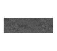 HETFTJN Tapis de Couloir Gris 80 x 300 cm - Tapis Rectangulaire Antidérapant en Polypropylène Tufté - Moderne pour Entrée, Salon et Zones de Passage