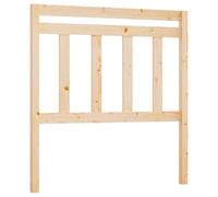 HETFTJN Tête de lit en Bois Massif de pin, Dimensions 106 x 100 cm, Design Rustique pour Chambre à Coucher, Tête de lit élégante pour Cadre de lit, Matériau Naturel Non traité