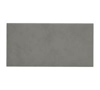 HETFTJN Tête de lit Murale 12 pcs, Panneaux muraux en Velours Gris Clair, Design rectangulaire, Revêtement Mural décoratif pour Chambre, Style Moderne, élégant et modulable