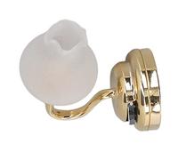 HETHLIF Appliques Murales à LED pour Scènes Miniatures de Maison de Poupée, 1:12 Scale Tulip en Forme de Application Murale d'applique avec Une Lumière Alimentée à Batterie 3V pour Décoration de