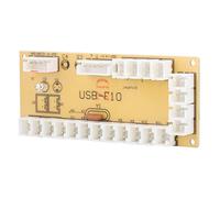 Hethlif Carte Contrôleur de Jeu PCB Universelle avec Interface USB, Module de Joystick Plug Play avec Interrupteur à Bascule dédié pour les Projets de Bricolage Compatibles avec les Configurations
