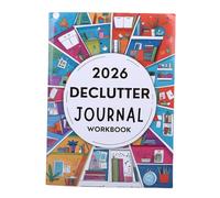 HETHLIF Declutter Planner 2026, Journal guidé Hebdomadaire et Mensuel avec Listes de Contrôle pour L'organisation Physique émotionnelle, Trackers de Pratiques Conscientes