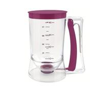 Hethlif Distributeur de Pâte à Crêpes et Cupcakes Distributeur de Pâte Adapté à la Cuisson de Les Produits de Boulangerie Violet