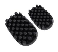HETHLIF Ensemble de Broussailles à Cheveux Bouclées 2 Pack Pack Peigne pour Dreadlocks Afro Boucles, Outil de Style Curling en Caoutchouc avec Poils éponge, Conception Réutilisable Lavable