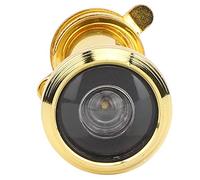 HETHLIF Judas de Porte, Judas de Porte avec Couvercle Arrière, sécurité Domestique, 2 Pièces pour 1,4 à 2,4 Pouces (Or simple 14, ouverture 14-16, épaisseur de porte)