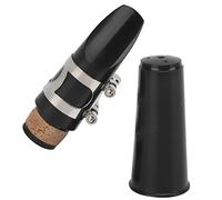 HETHLIF Kit d'Embouchure de Clarinette, Embouchure de Clarinette Basse, Ligature de avec Hauteur de Clamp/Holder de 1 Po, Coussins de Ligature ABS, Capuchon d'anche, Accessoires 'instruments de